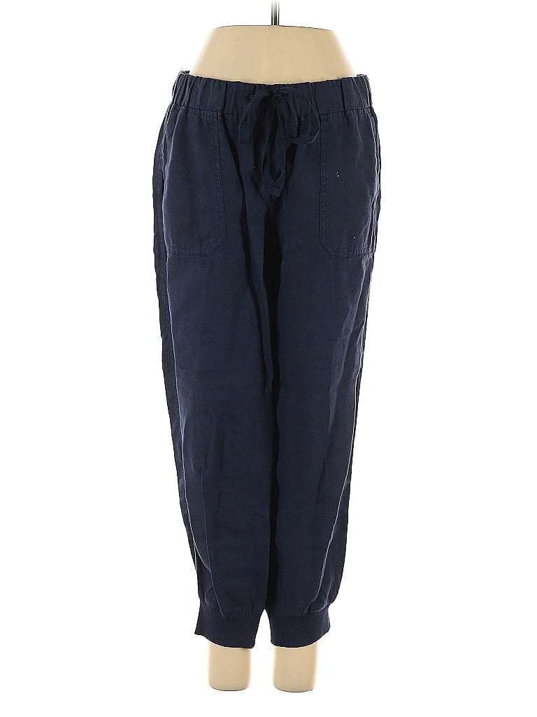 Click to view more detailed imagery on our partner's website Pre-owned Caslon Linen Pants In Blue