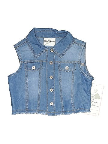 Rare Editions Denim Vest (view 1)