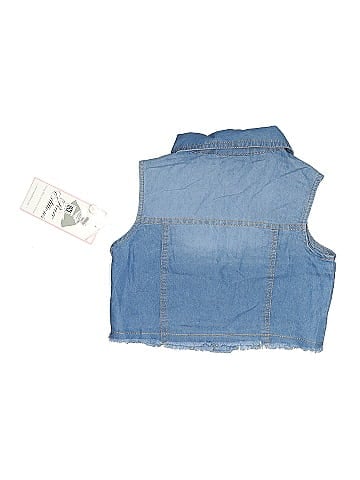 Rare Editions Denim Vest (view 2)