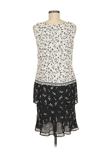 August Silk Cocktail Dress (view 2)