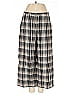 Chico's Design 100% Linen Plaid Gray Linen Pants Size Sm (0) - photo 1