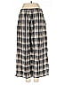 Chico's Design 100% Linen Plaid Gray Linen Pants Size Sm (0) - photo 2