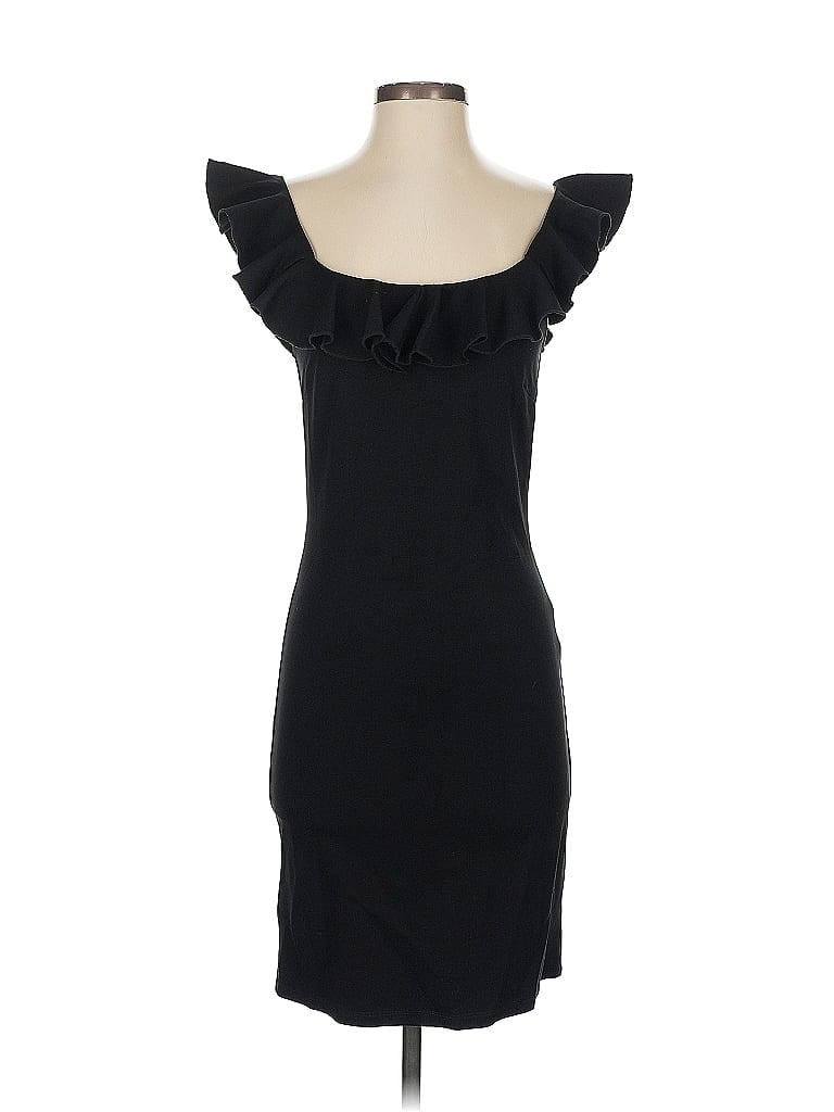 Pre-owned Sugar Lips Cocktail Dress In Black