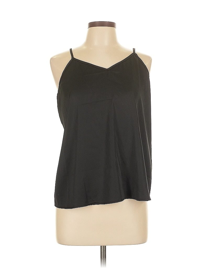 Pre-owned Ekouaer Sleeveless Blouse In Black