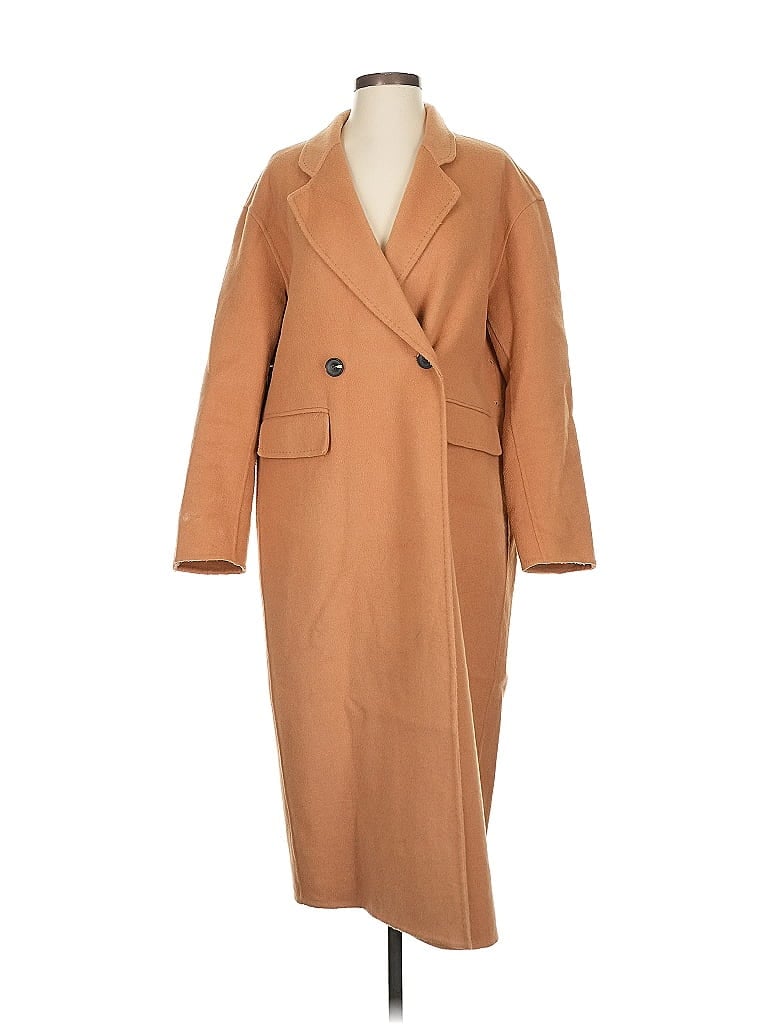 MOTF 100% Polyester Tan Coat Size S - photo 1
