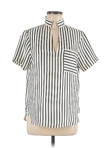 J.Crew Collection Short Sleeve Blouse (view 1)