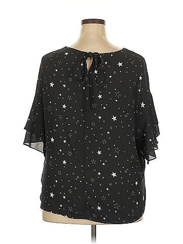 a.n.a. A New Approach 3/4 Sleeve Blouse (view 2)