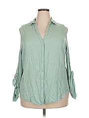 Soho Jeans New York & Company 3/4 Sleeve Blouse