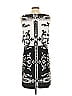 Donna Morgan Graphic Black Cocktail Dress Size 10 - photo 2