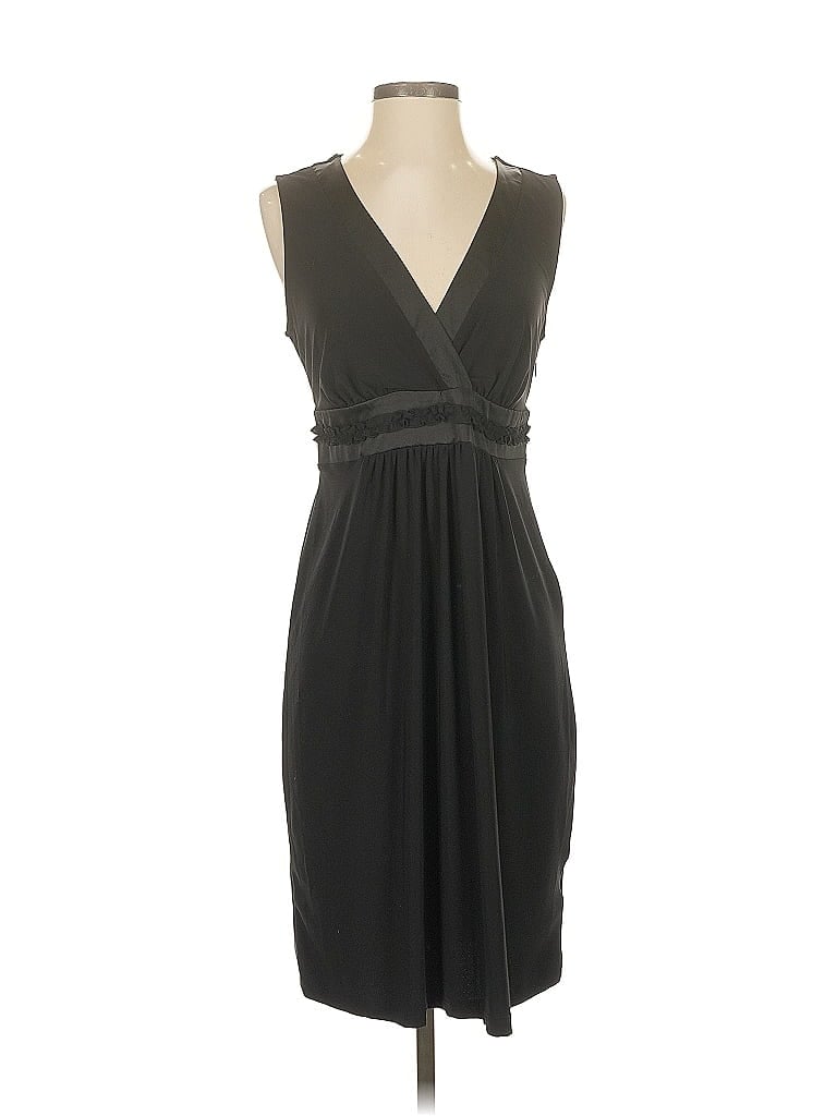 Pre-owned Daisy Fuentes Cocktail Dress In Gray