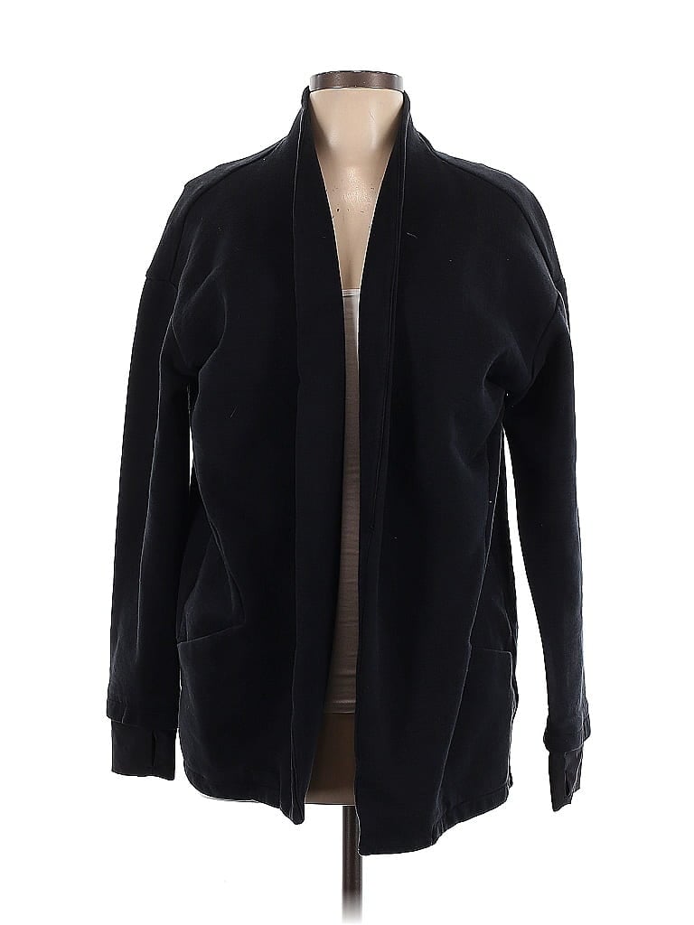 Pre-owned Mpg Coat In Black