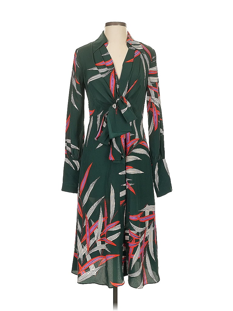 Robe Diane Von Furstenberg Bundette Taille 2 Femme - Multicolore, Occasion Très Bon état