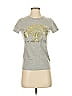 Disney Parks Metallic Silver Short Sleeve T-Shirt Size S - photo 1