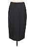 Doncaster Collection 100% Wool Solid Black Wool Skirt Size 8 - photo 2