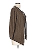 August Silk 100% Viscose Brown Green Cardigan Size L - photo 4