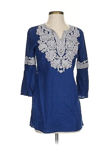 INC International Concepts 3/4 Sleeve Blouse (view 1)
