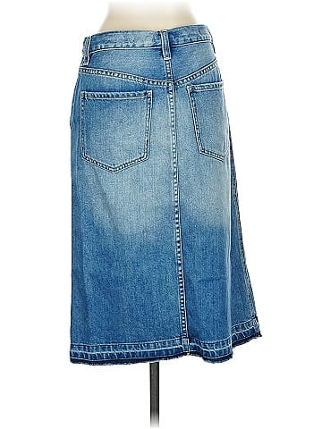 We the Free Denim Skirt (view 2)