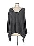 C by Bloomingdales 100% Cashmere Solid Gray Cashmere Pullover Sweater Size L - photo 1