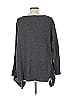 C by Bloomingdales 100% Cashmere Solid Gray Cashmere Pullover Sweater Size L - photo 2