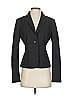 Elie Tahari Gray Black Wool Blazer Size 1 - photo 1