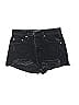 Lovers + Friends Black Denim Shorts Size 25 waist - photo 1
