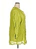 Flax 100% Linen Green Casual Dress Size 18 - photo 4