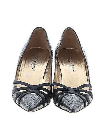 Dolce & Gabbana Vintage Snakeskin Heels (view 2)