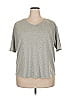 Flora Nikrooz Gray Short Sleeve Top Size XXL - photo 1