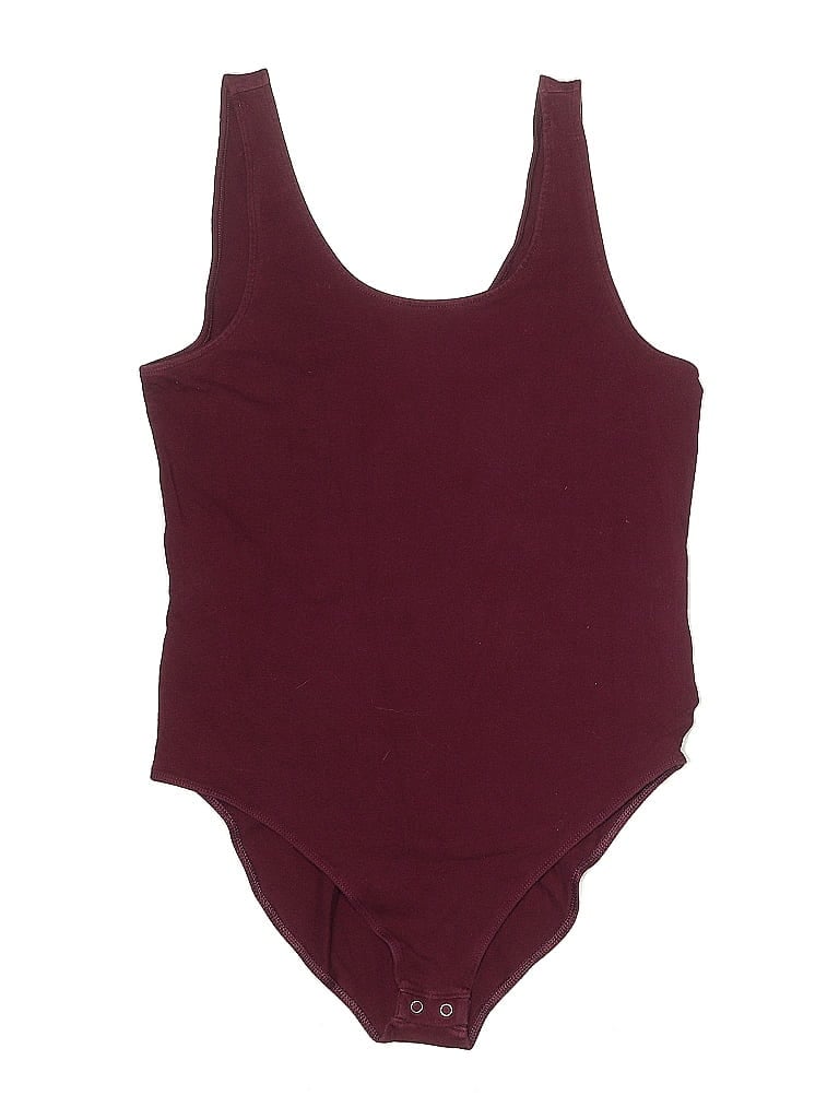 Gap Outlet Burgundy Bodysuit Size L - photo 1