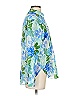 Xirena 100% Cotton Floral Blue Long Sleeve Blouse Size XS - photo 4