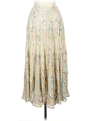 Sarah Arizona Multicolor Crinkled Cotton Casual Skirt (view 1)