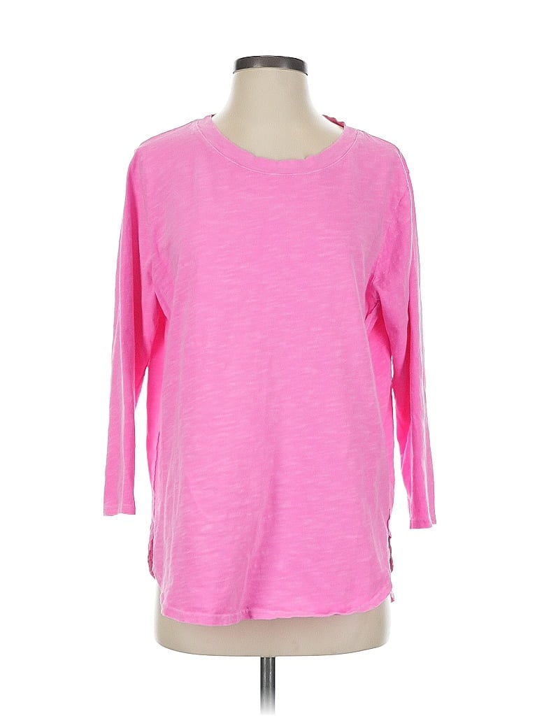 Pre-owned Fresh Produce 3/4 Sleeve T-shirt In Pink