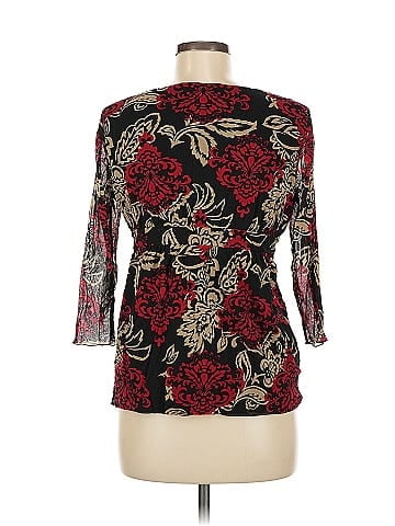 INC International Concepts 3/4 Sleeve Blouse (view 2)