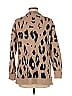 Zesica Animal Print Tan Cardigan Size M - photo 2