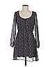 Bongo 100% Polyester Print Blue Casual Dress Size 7 - photo 1