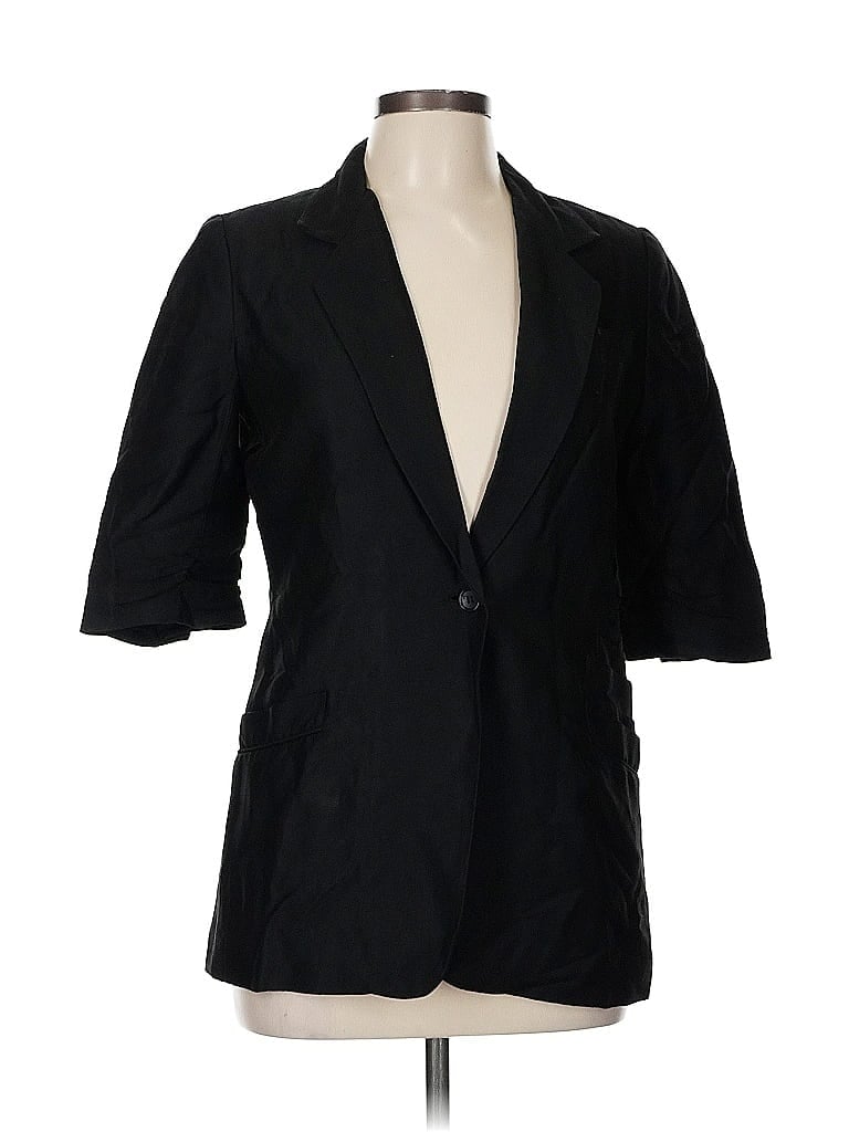 Elizabeth and James Black Blazer Size 6 - photo 1