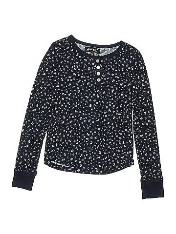 Planet Gold Long Sleeve Henley (view 1)