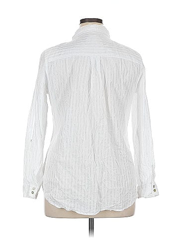 Sigrid Olsen Long Sleeve Button-Down Shirt (view 2)