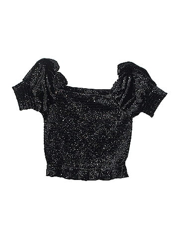 Aqua Short Sleeve Top (view 1)