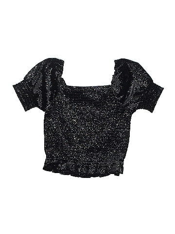 Aqua Short Sleeve Top (view 2)