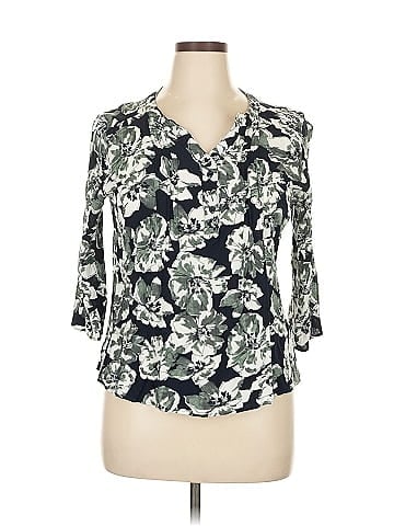 Fun2Fun 3/4 Sleeve Blouse (view 1)