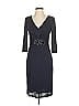 David Meister Blue Cocktail Dress Size 4 - photo 1