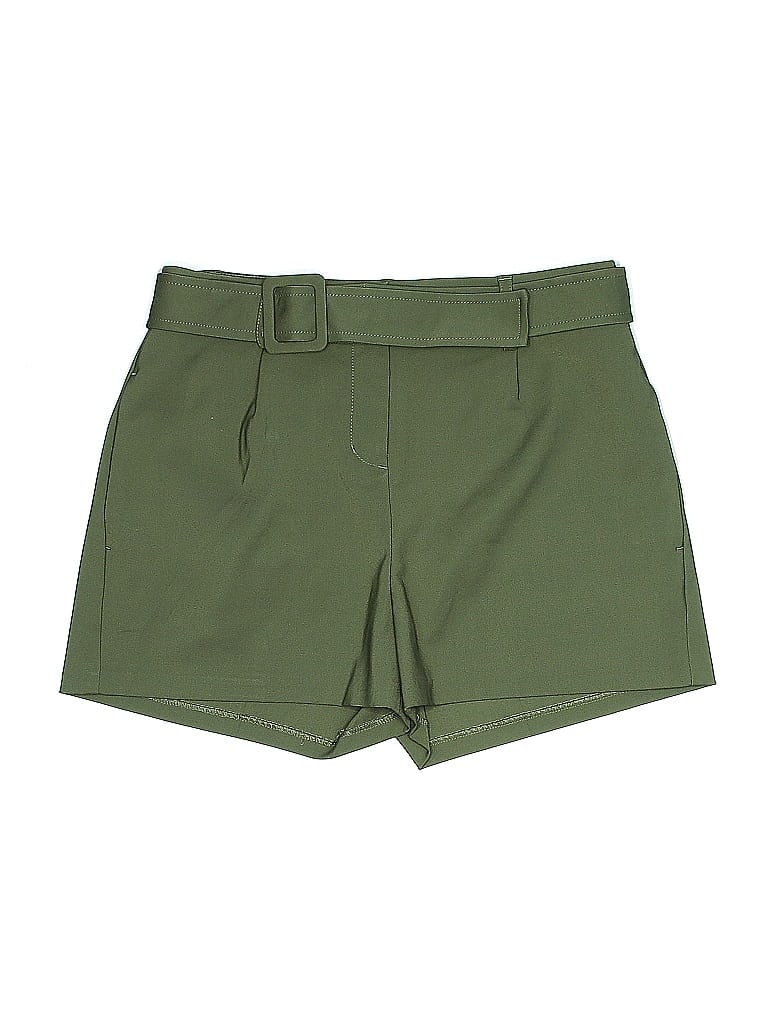 Pre-owned Express Khaki Shorts In Green
