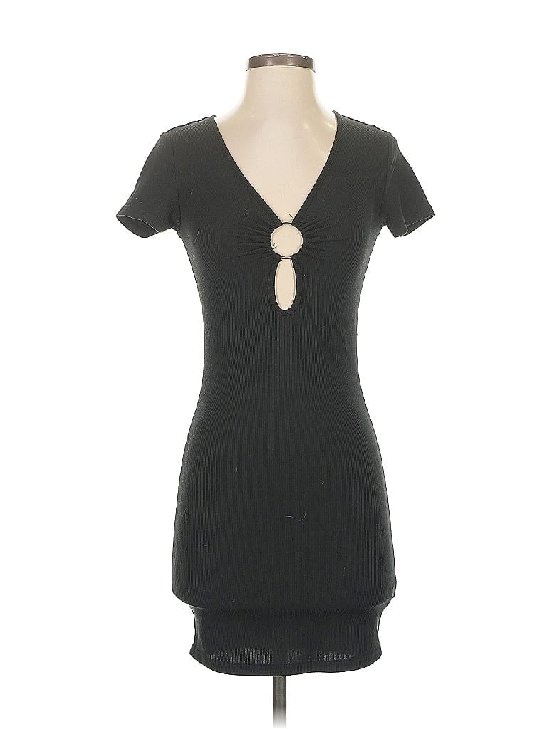 Pre-owned J For Justify Casual Dress In Black