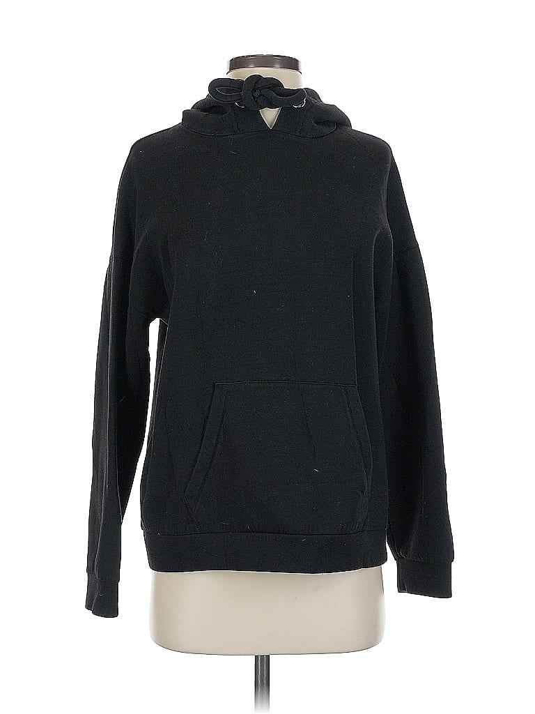 Pre-owned Mng Pullover Hoodie In Black