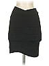 Freeway Solid Black Casual Skirt Size S - photo 1