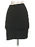 Freeway Solid Black Casual Skirt Size S - photo 2