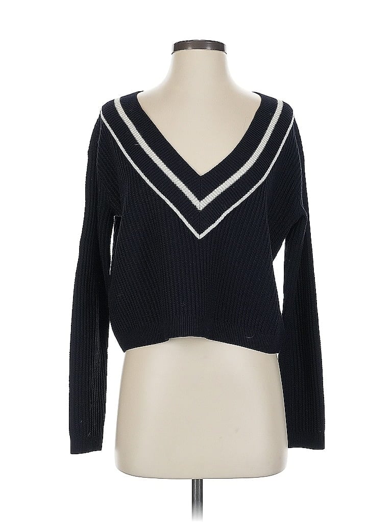 W by Worth Black Pullover Sweater Size S - photo 1