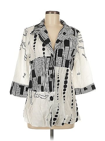 Serengeti 3/4 Sleeve Button-Down Shirt (view 1)