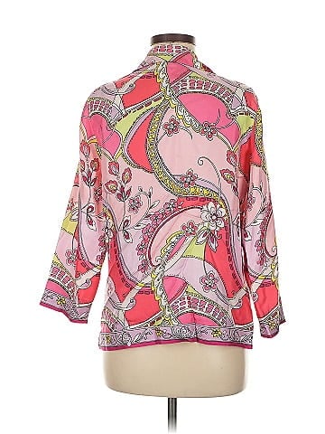 Folio New York 3/4 Sleeve Silk Top (view 2)